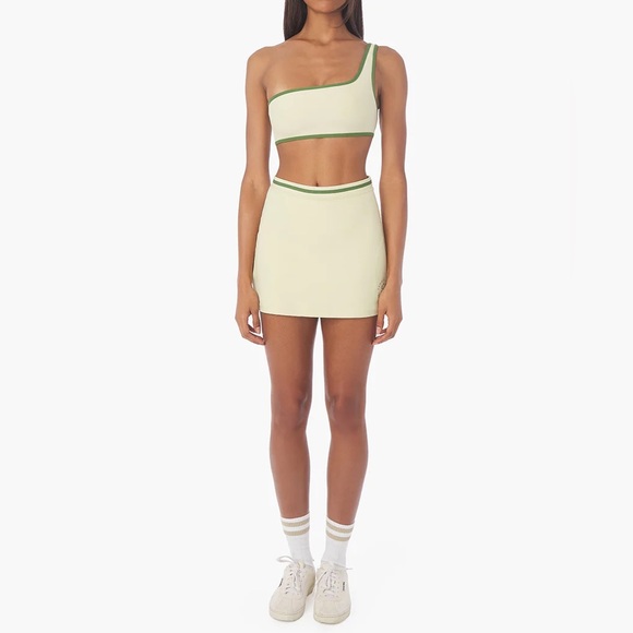 COPY - WeWoreWhat Active Skort (S) & Contrast one shoulder bra (S) RUNS SMALL - Picture 1 of 7